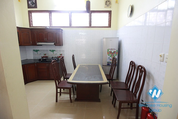 Good house with 4 bedrooms for rent in Au Co st, Tay Ho, Ha Noi. Cheap price