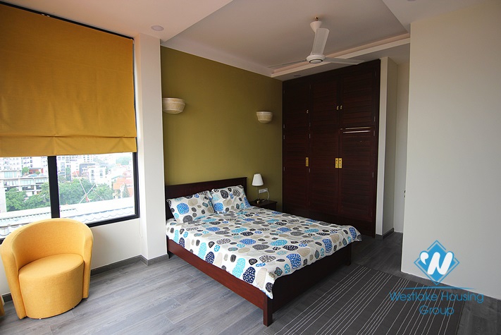 Bright and trendy 10-th floor apartment with westlake view in Tay Ho, Ha Noi