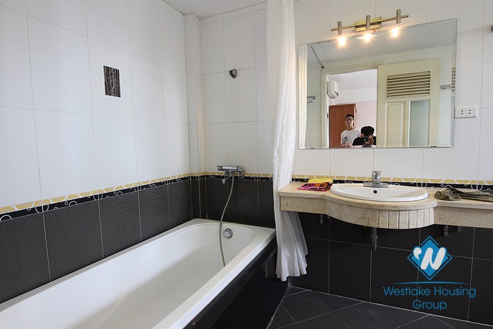 Spacious apartment with swimming pool for rent in Tay Ho