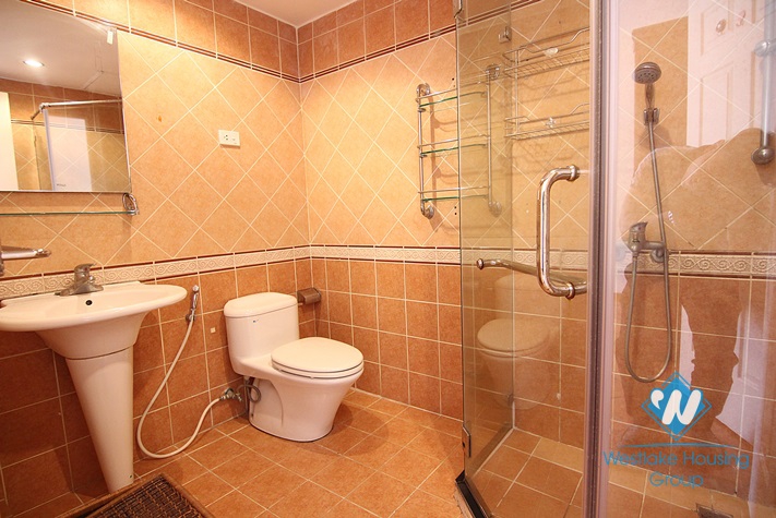Spacious and bright apartment with swimming pool for rent in Tay Ho