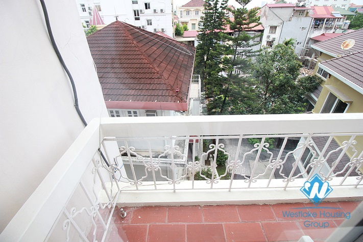 Fully furnished apartment for rent in Tay Ho street, Tay Ho, Hanoi