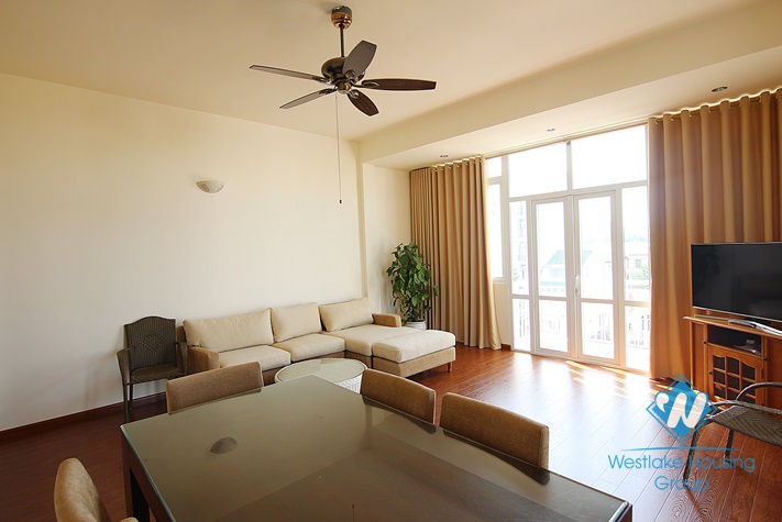 Beautiful apartment with lots of light and space and 2 bedrooms for rent in Tay Ho