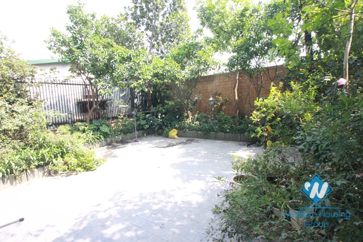 Spacious house with large garden for rent in Westlake area, Hanoi