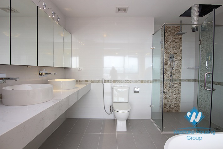 Exellent apartment with modern interior available for rent in Tay Ho, Hanoi