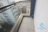 Modern apartment with large balcony for rent in Lac Long Quan Street, Tay Ho, Ha Noi