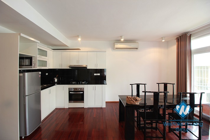 Swimming pool apartment with balcony for rent in Tay Ho, Hanoi
