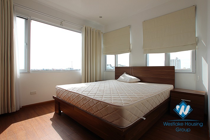 Nice Bright 2 bedroom apartment on the top floor for rent in Tay Ho, Ha Noi