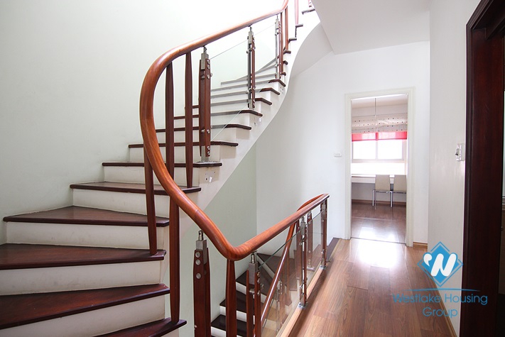 Charming house for rent in Au co st, Tay Ho, Ha Noi.