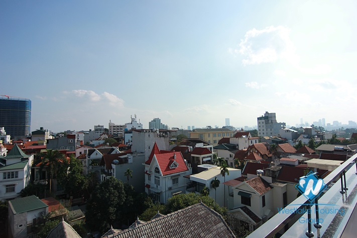 Brand new and very quality Studio with big balcony for rent in Tay Ho area