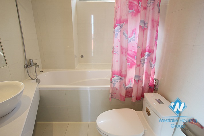 Lake view one bedroom rental apartment on Dang Thai Mai, Tay Ho