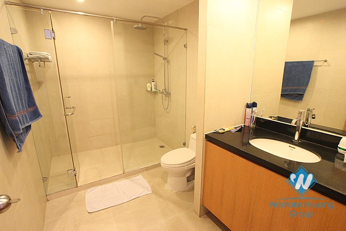 High quality, large size duplex apartment for rent in Westlake area, Hanoi.