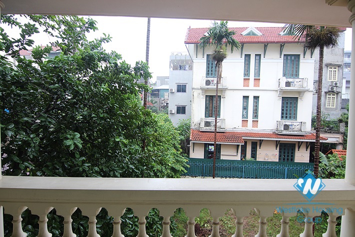 Commodious house with 3 bedrooms for rent in Nghi Tam, Ha Noi