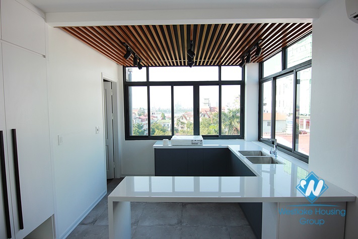 Brand new and very quality Studio with big balcony for rent in Tay Ho area