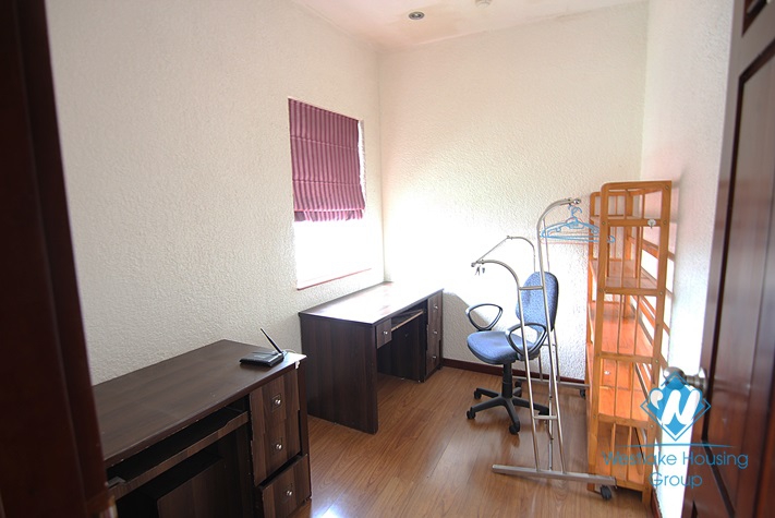 Two bedrooms apartment with balcony for rent in Tay Ho area.