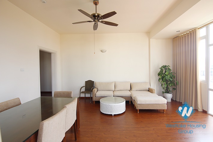 Beautiful apartment with lots of light and space and 2 bedrooms for rent in Tay Ho