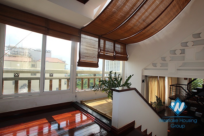Duplex apartment with lake view for lease in Tay Ho, Ha Noi