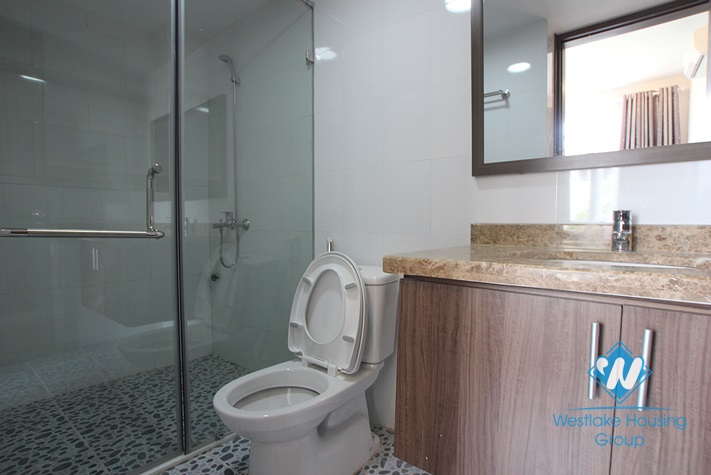 Brand new one bedroom apartment for rent in Xuan Dieu st,Tay Ho, Ha noi