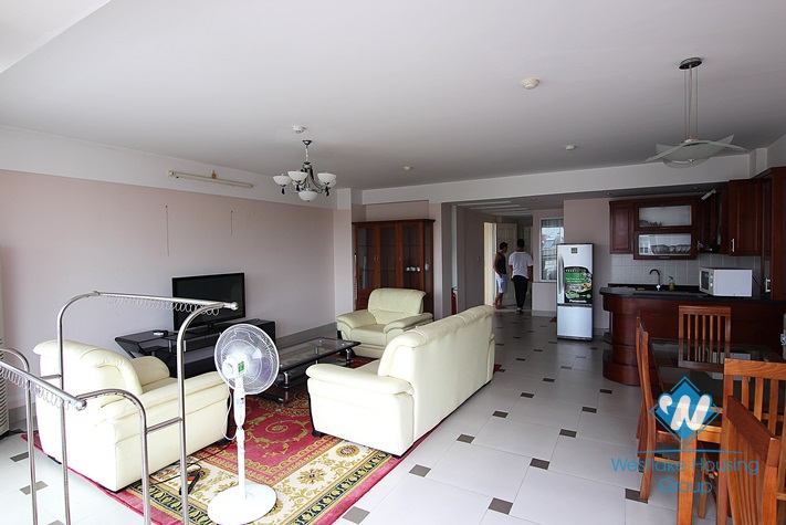 Spacious apartment with swimming pool for rent in Tay Ho