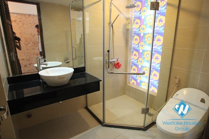 Serviced apartment available for lease in Dang Thai Mai street, Tay Ho, Hanoi