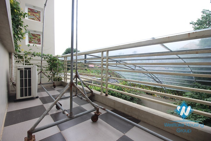 Two storey house with court yard for rent in Tay Ho, Hanoi