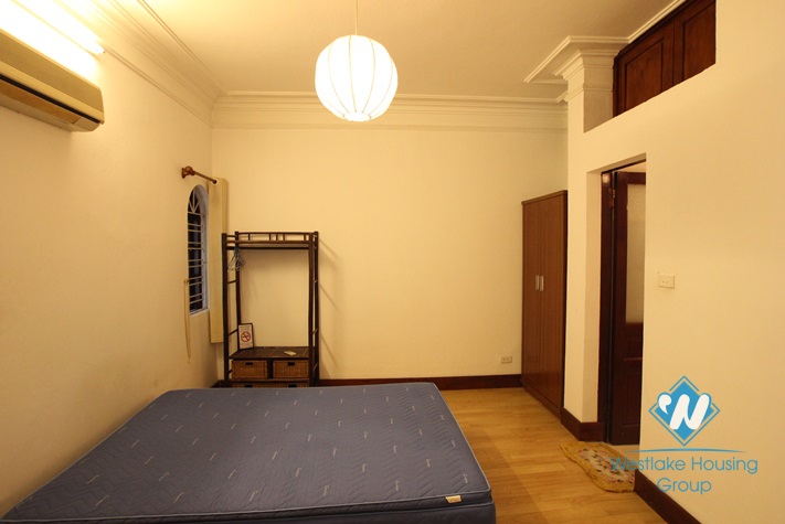 Charming house with big yard for lease in Nghi Tam Village,Tay Ho, Ha Noi