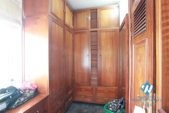 Spacious house with large garden for rent in Westlake area, Hanoi