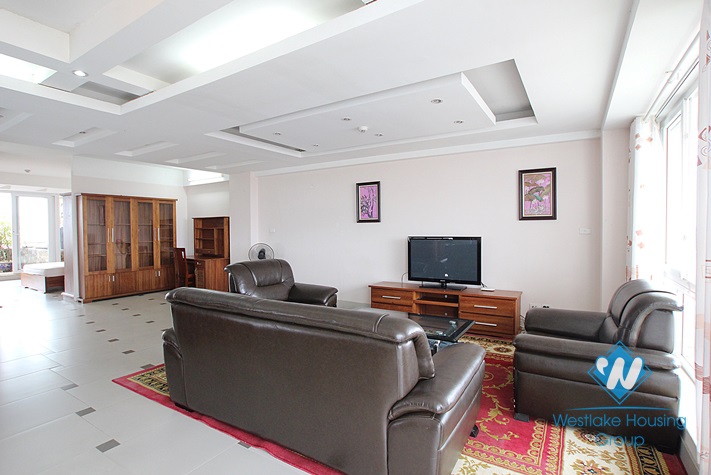 Large bright and airy one  bedroom apartment for rent in Tay Ho district, Hanoi
