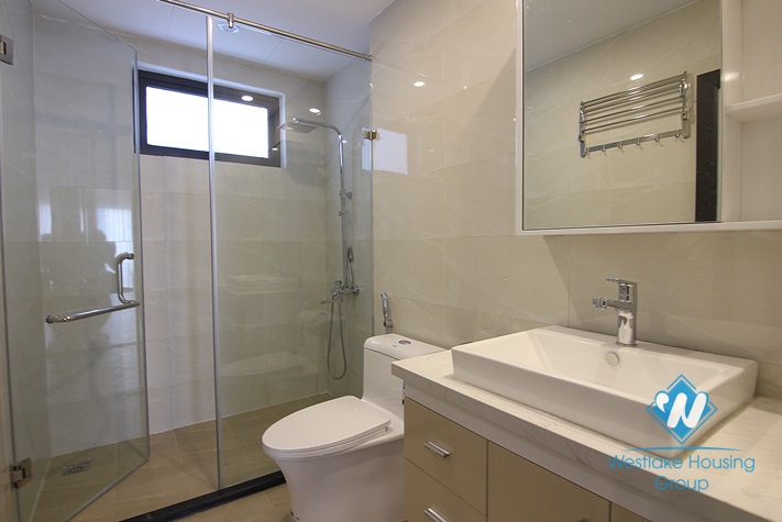 Two bedrooms brandnew apartment for rent in Tay Ho, Hanoi.