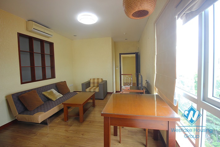 Bright and airy apartment for rent on Xuan Dieu, Tay Ho, Hanoi