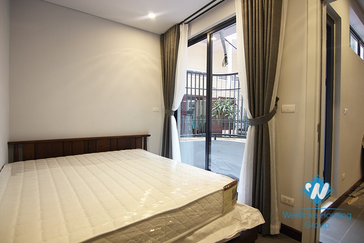 Ground floor stylish apartment for rent in Tay Ho, Hanoi