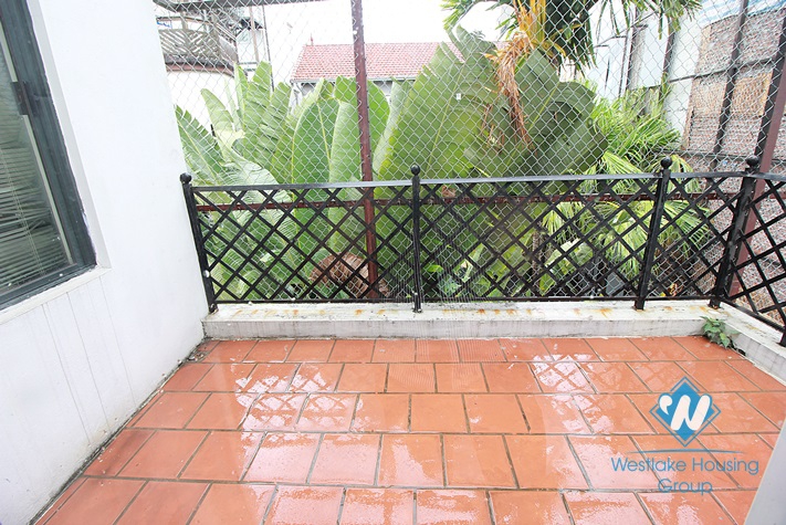 Swimming pool apartment with balcony for rent in Tay Ho, Hanoi