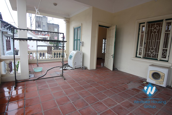 Commodious house with 3 bedrooms for rent in Nghi Tam, Ha Noi