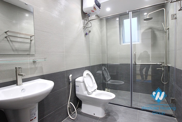 Brand new serviced apartment for lease in Thuy Khue, high floor