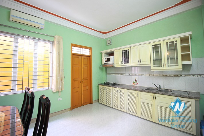 Spacious 4 bedroom house for rent on Dang Thai Mai street, Tay Ho