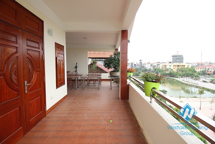 Quality apartment with lake view for rent on Trinh cong son, Tay Ho