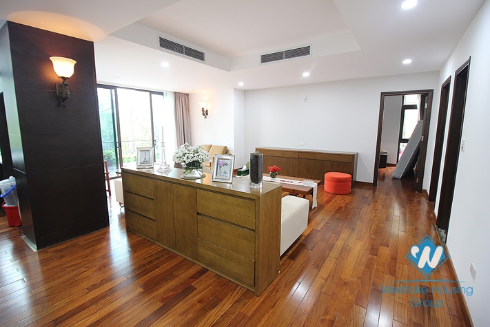 Beautiful apartment with 4 bedrooms for rent in Dang Thai Mai street, Tay Ho, Hanoi