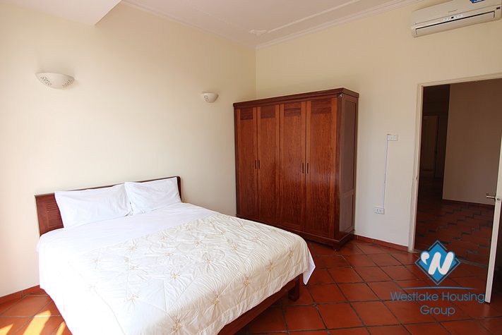 Spacious and bright apartment with swimming pool for rent in Tay Ho