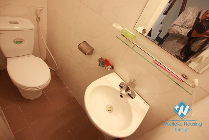 03 bedrooms house-bright and quiet for rent in Au co st, Tay ho district 