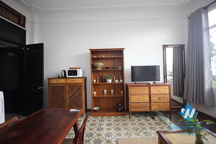 Serviced apartment for rent in Au Co, Ha Noi with Westlake view