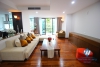 Beautiful apartment with 4 bedrooms for rent in Dang Thai Mai street, Tay Ho, Hanoi