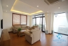 Splendid three bedroom apartment to rent in Tay Ho with balcony and views of Westlake