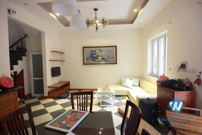 03 bedrooms house-bright and quiet for rent in Au co st, Tay ho district 