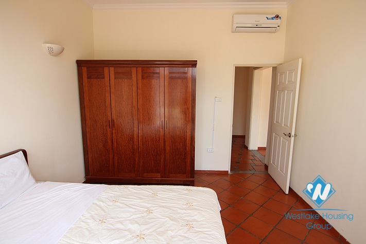Spacious and bright apartment with swimming pool for rent in Tay Ho