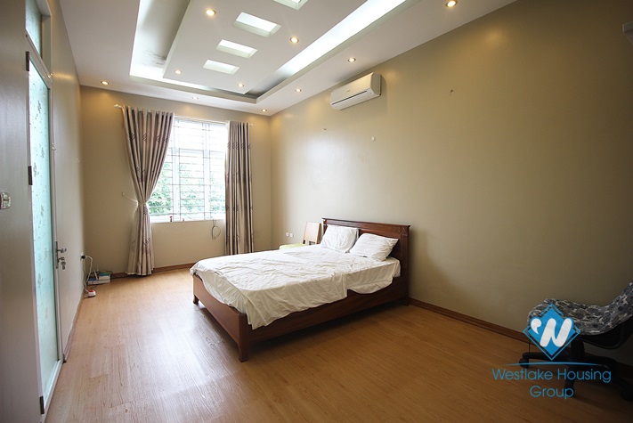 Two storey house with court yard for rent in Tay Ho, Hanoi
