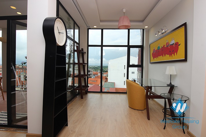 Exellent apartment with modern interior available for rent in Tay Ho, Hanoi