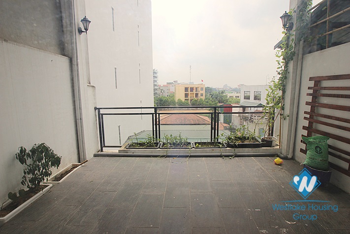 Charming house for rent in Au co st, Tay Ho, Ha Noi.