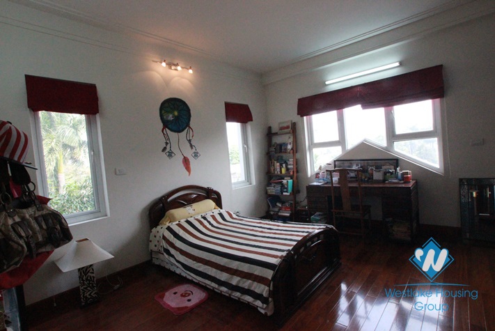 Spacious house with large garden for rent in Westlake area, Hanoi