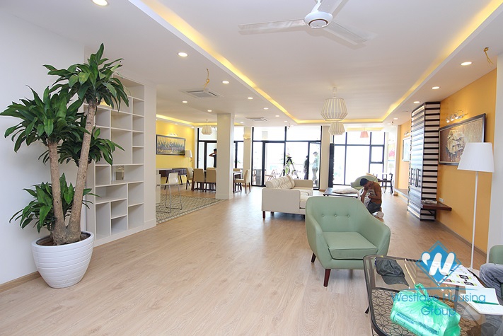 Exellent apartment with modern interior available for rent in Tay Ho, Hanoi