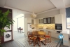 Bright and trendy 10-th floor apartment with westlake view in Tay Ho, Ha Noi