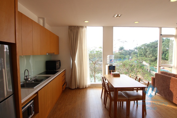 Lake view apartment for rent in Dang Thai Mai, Tay Ho, Ha Noi